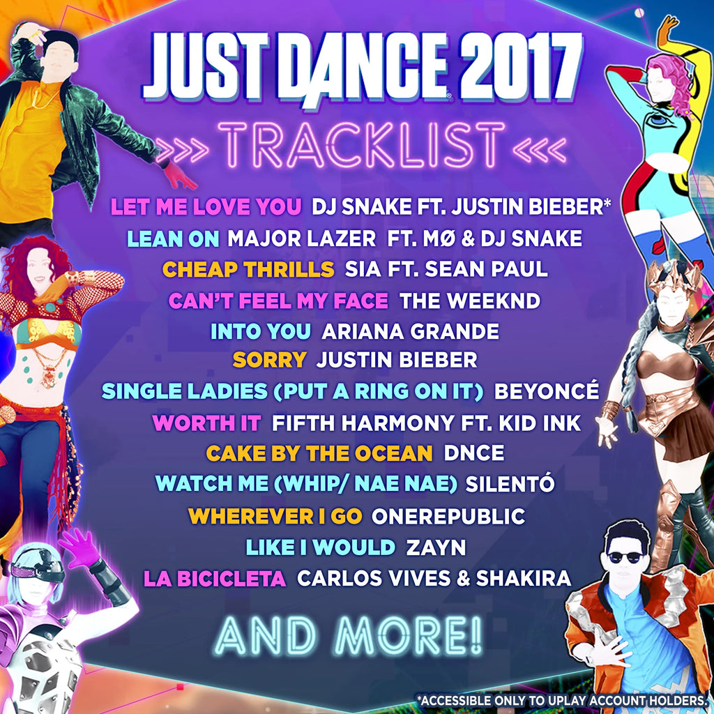 U Just Edition 2017 Dance - Gold - Wii