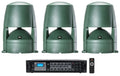 Landscape 70v 8" CONTROL Commercial Speakers (3) exterior 88M Amplifier JBL +