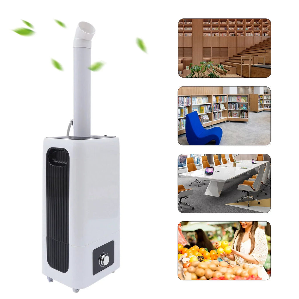 Gal Humidifier Ultrasonic Room Fichiouy 110W 6.29 for Industrial Type Large Floor Sprayer