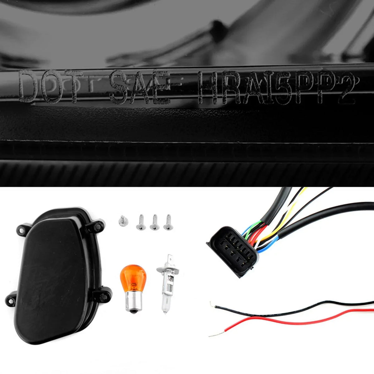325 2007-2008 3-Series E90 06-08 Smoked LED Fits 2006 328, Sedan Headlights [Eye Halo Projector Lid] Fits select: