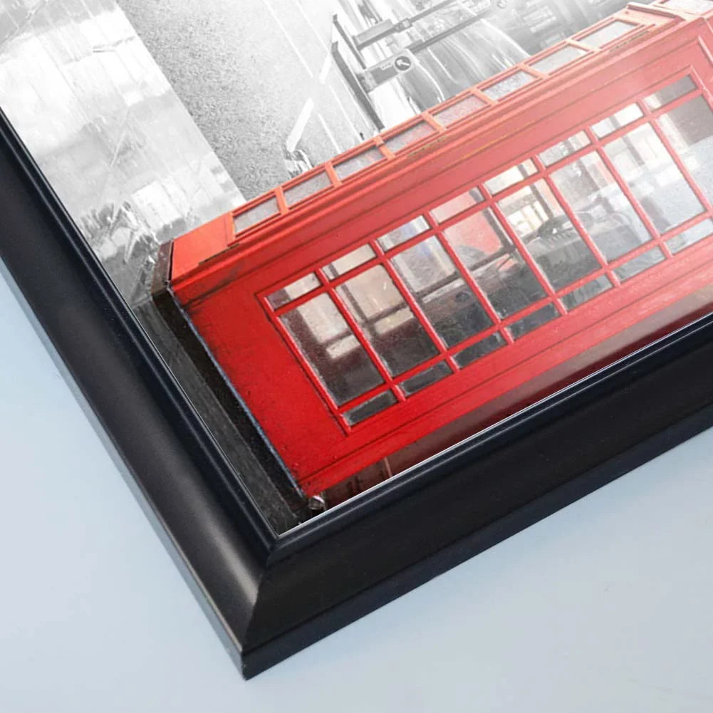 4 18 Poster, x Modern Frame Wall 12 Pack Black Frames, for Gallery Photo 12x18 Picture Poster