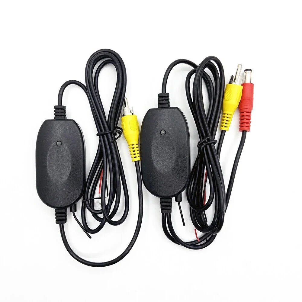 Monitor Rear Wireless Camera Backup + Vision View System Car 5" Mirror Night HD