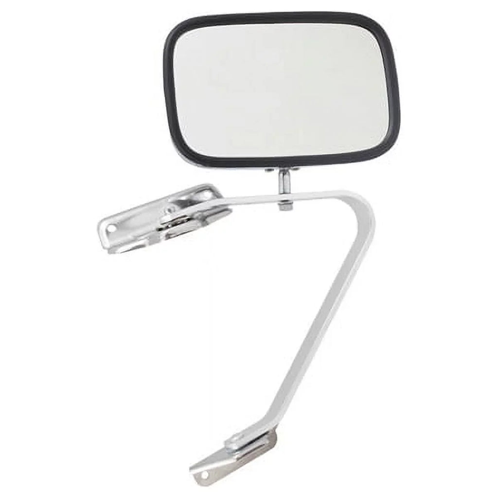 RH View Rear Swing Mirror 87-91 F-Series Side Truck For Pickup Chrome Lock Right