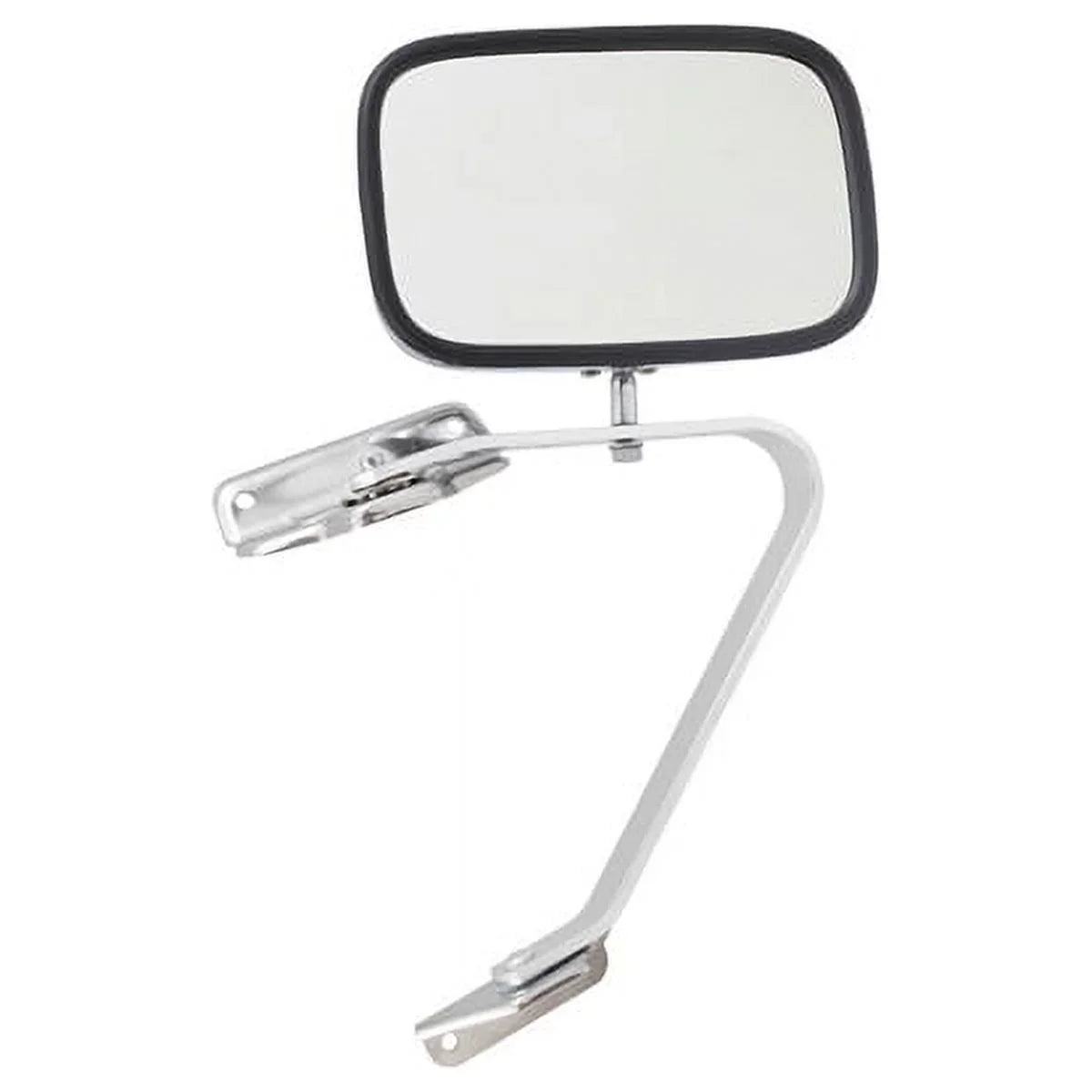 RH View Rear Swing Mirror 87-91 F-Series Side Truck For Pickup Chrome Lock Right