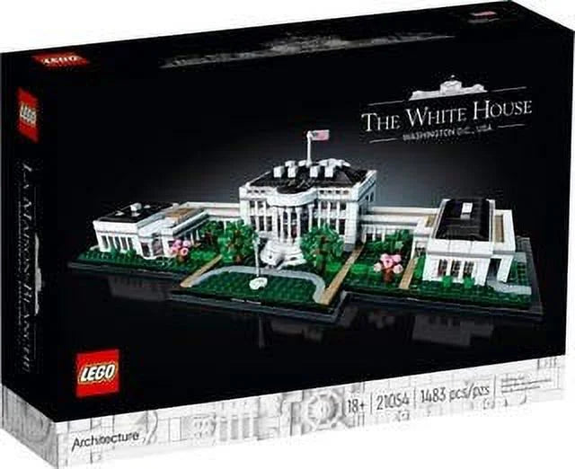 LEGO 2020 Architecture White (1483 21054 Pieces) House