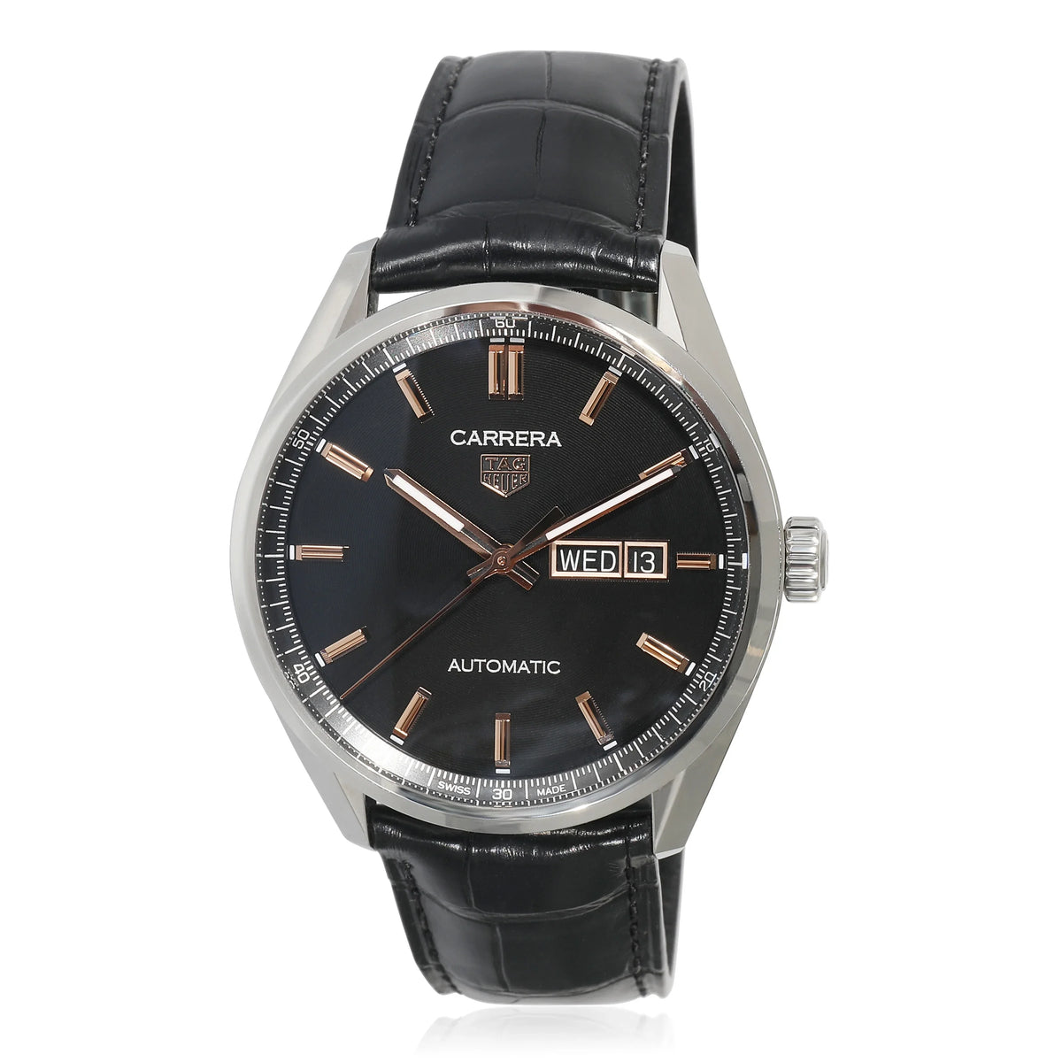 WBN2013.FC6503 Heuer Tag Carrera in Watch Steel Pre-Owned Stainless Men's