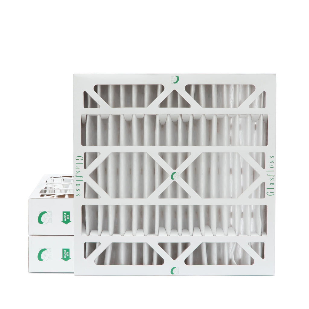 Filters AC x 10 MERV Glasfloss by 19-1/2 20x20x4 3 dimension: Exact x ) Air Furnace Industries. Pleated ( 19-1/2 3-3/4 Pack