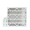 Filters AC x 10 MERV Glasfloss by 19-1/2 20x20x4 3 dimension: Exact x ) Air Furnace Industries. Pleated ( 19-1/2 3-3/4 Pack