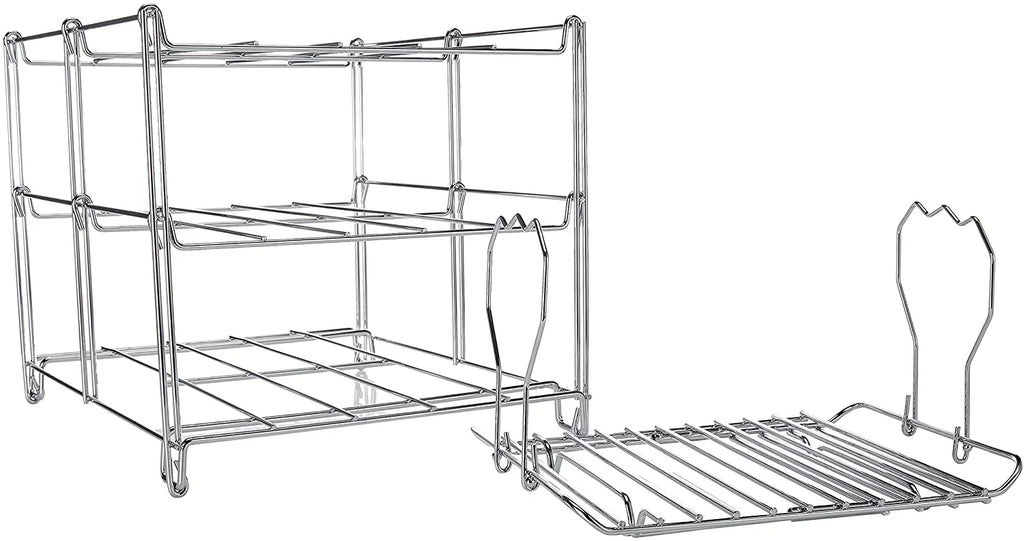 Roasting & & Turkey (1) Lifter Space Turkey Includes Rack Roasting Saving Multiple Rack And Baking Rack Oven Lifter 3-Tier KOVOT Oven Tasks | Collapsible Oven (1) Rack For |