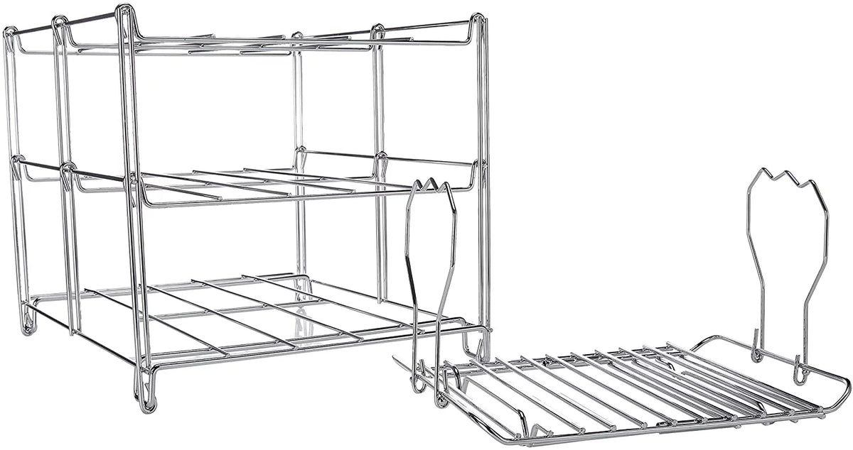 Roasting & & Turkey (1) Lifter Space Turkey Includes Rack Roasting Saving Multiple Rack And Baking Rack Oven Lifter 3-Tier KOVOT Oven Tasks | Collapsible Oven (1) Rack For |