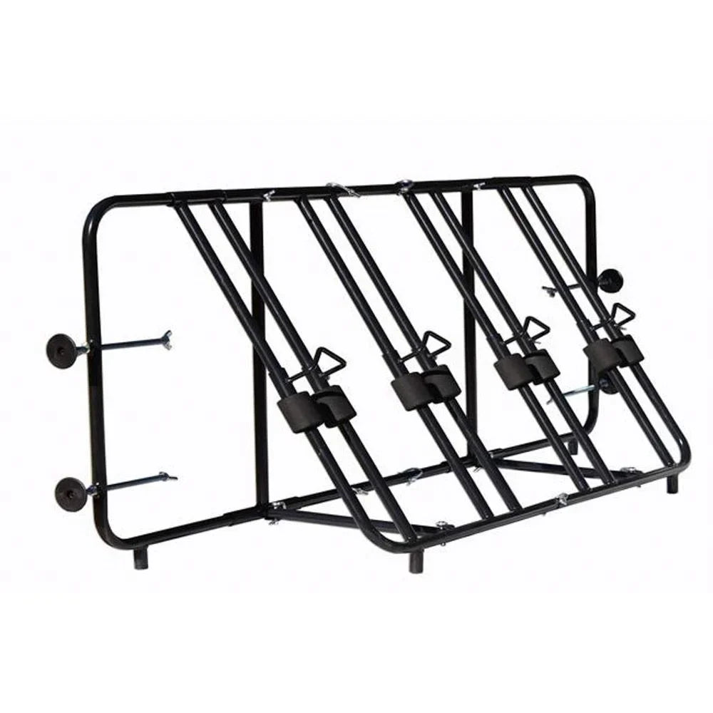 '- 4-Bike Rack Ramps Titan Truck Bike Bed