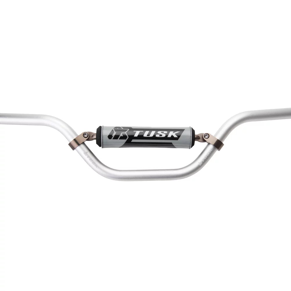 LEM High 7/8" CR3 For Bend Aluminum Silver Tusk 1997 Mini T-10 Handlebar