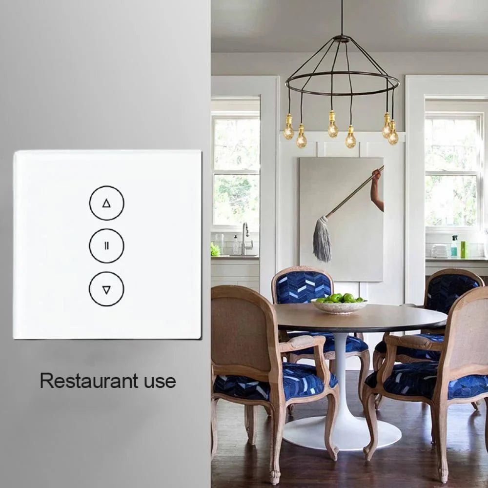 Roller with Motor Curtain Life Switch AUBESS Alexa Assistant controller Tuya Remote WiFi/Zigbee App Blinds Smart Control