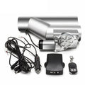 Top10 Electric Controller Valve Out Remote Pipe w/ Y E-cut Racing 2.5" Kit Exhaust 63mm