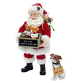 Dog, Set Kurt 2 with Fabriché™ Adler Santa 10.5-Inch Piece Adopt-a-Pet