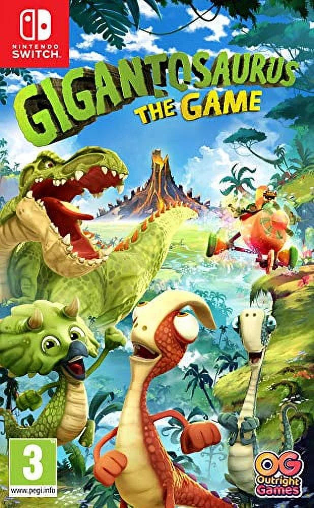 Game Gigantosaurus Switch) The (Nintendo