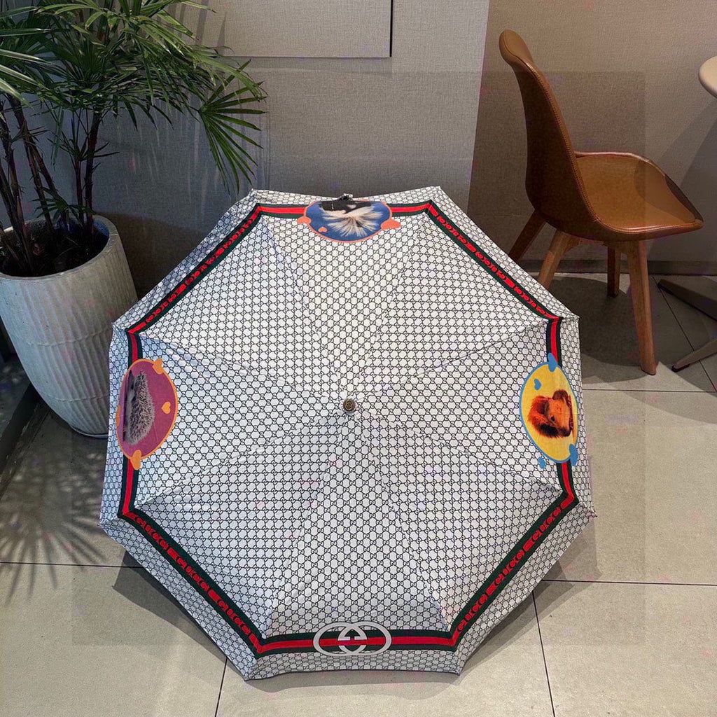 Umbrella G Triple umbrella folding Guc-c-i automatic folding