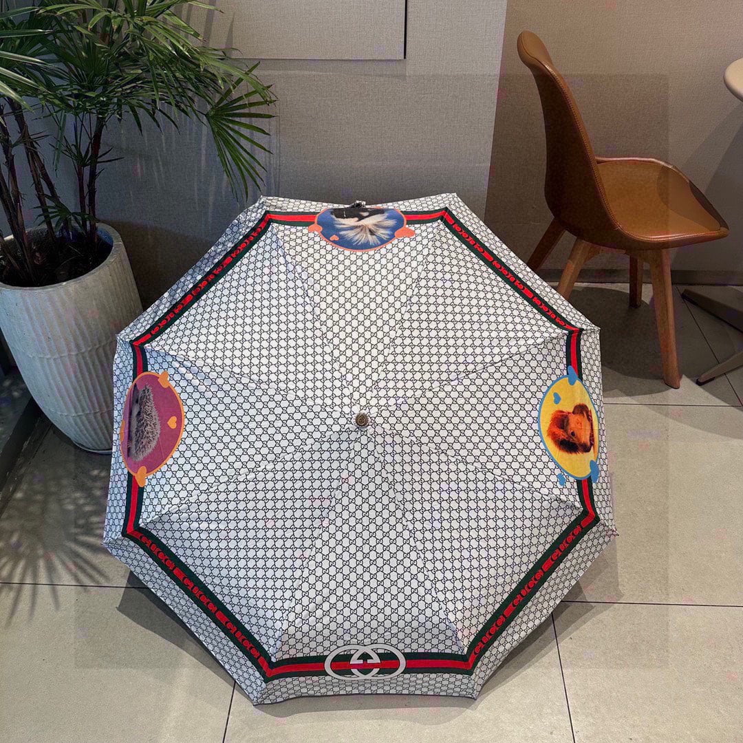 Umbrella G Triple umbrella folding Guc-c-i automatic folding