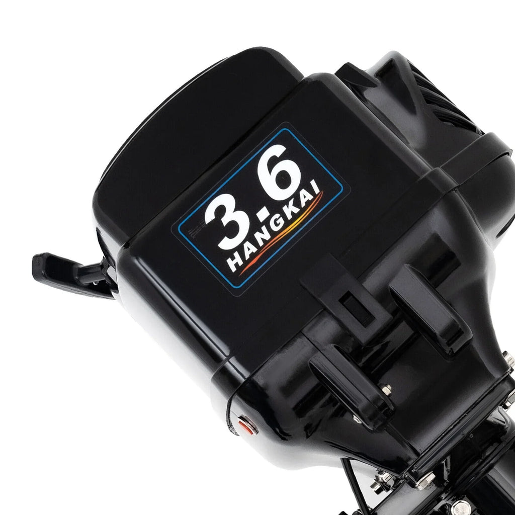 Boat liquid HP Motor Stroke Outboard Outboard Motor Engine 3.6 2 Cooling Boat 90cm/35.4in HANGKAI Fishing CDI
