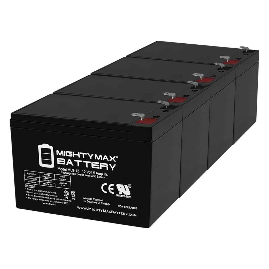 Battery 12V 4 500 - Merida Bike 9Ah Pack for Replacement Electric PC