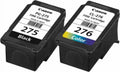 Canon - Capacity - 2-Pack PG-275/CL-276 Ink Black/Multi Cartridges Standard