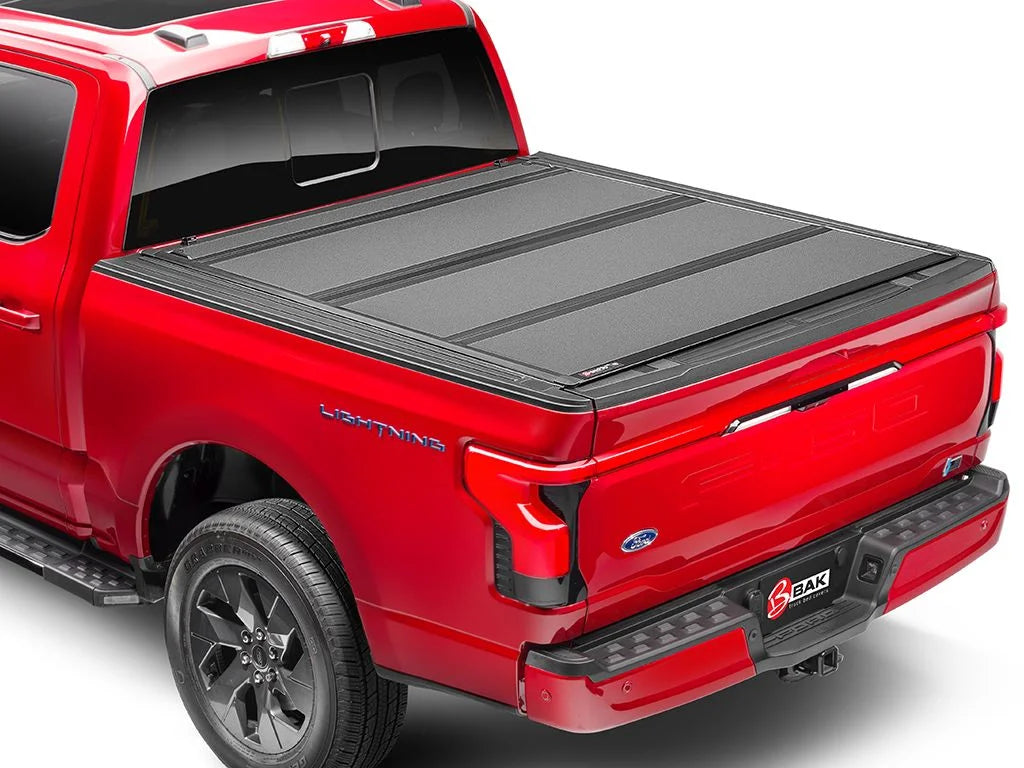 448327 2020 Bed Hard 2015 RealTruck with | (78.9") Bed F-150 Tonneau Compatible | BAK - BAKFlip MX4 Truck 6' Cover 7" Folding by
