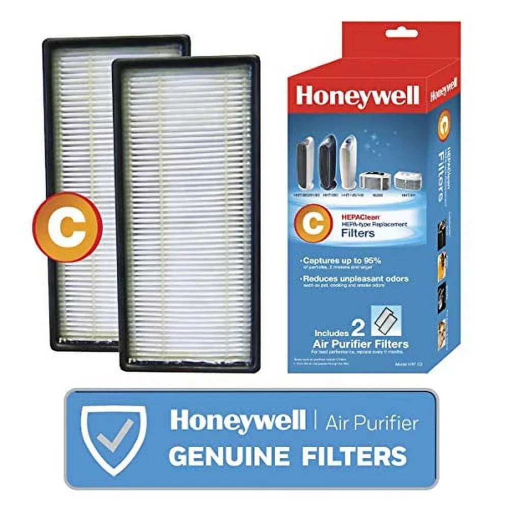 C 2 count 2 Honeywell HEPAClean Air, Filter, count,