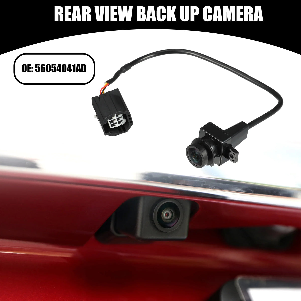 2010 Up Camera 2500 for Rear Black View 3500 Back Plastic Ram No.56054041AD Car 1500