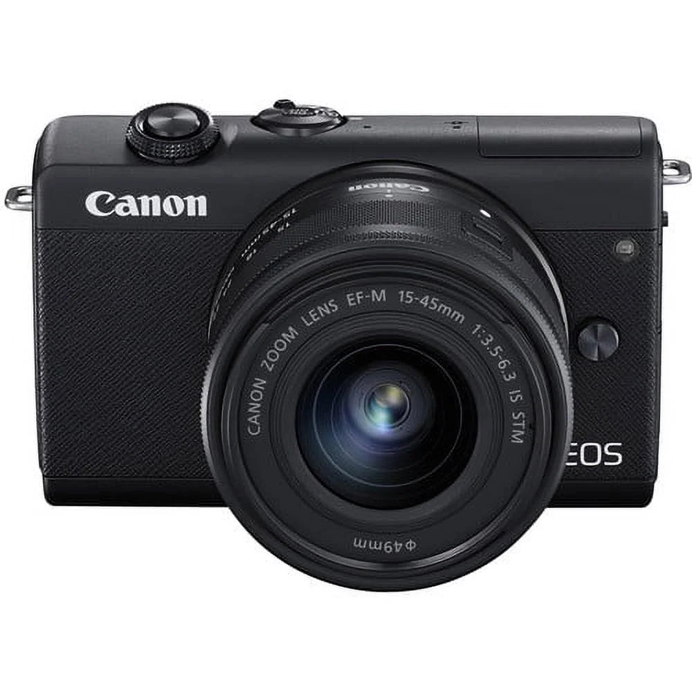 with Canon Digital Mirrorless M200 Lens 15-45mm More (3699C009) Camera EOS +