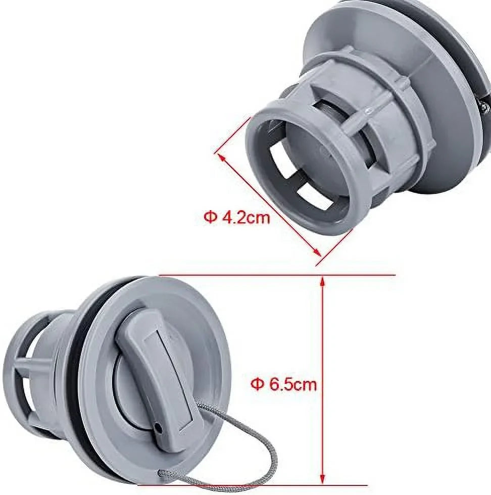 Kayak Plugs Boat Boat Valve Air PVC Dinghy Canoe Air Valve, Inflatable Gas Durable Replacement Air for Cap