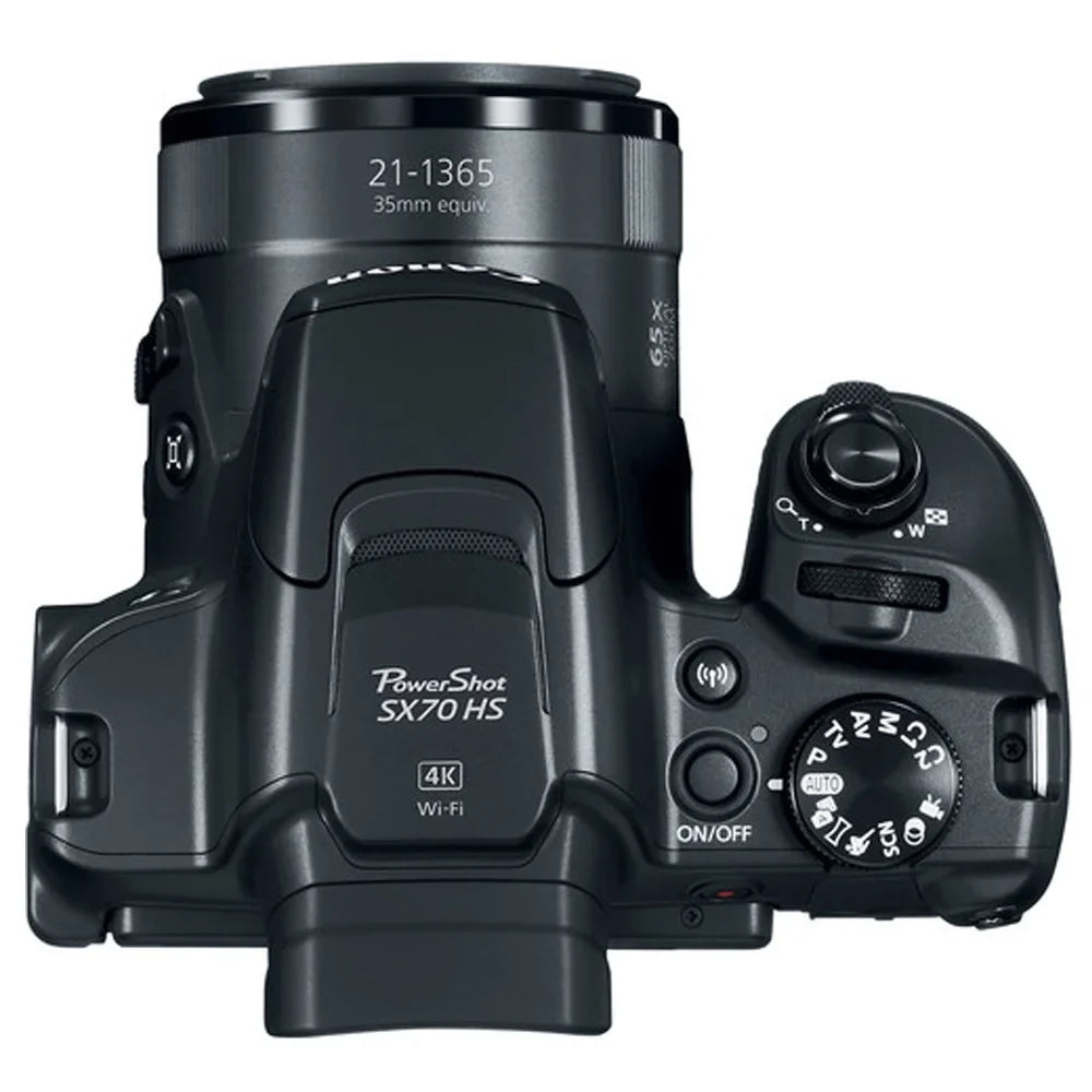 LP-E12 Card Canon 20.3MP and Digital SX70 Powershot Battery with Canon SDXC Camera 64GB Memory