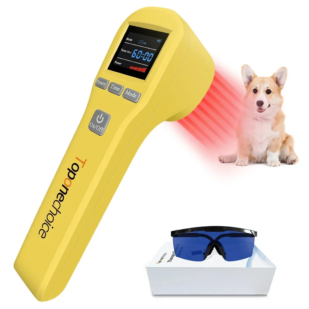 Relief,for Therapy 650nm 808nm,Cold Device,for Animal,Handheld Toponechoice Dog Laser Pain Cat