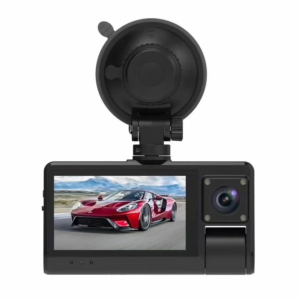 Dash Enhanced WIFI Safety Walmeck Touched Monitoring Screen Mirror, Recorder Auto Cam, Camera Interconnection with for Car