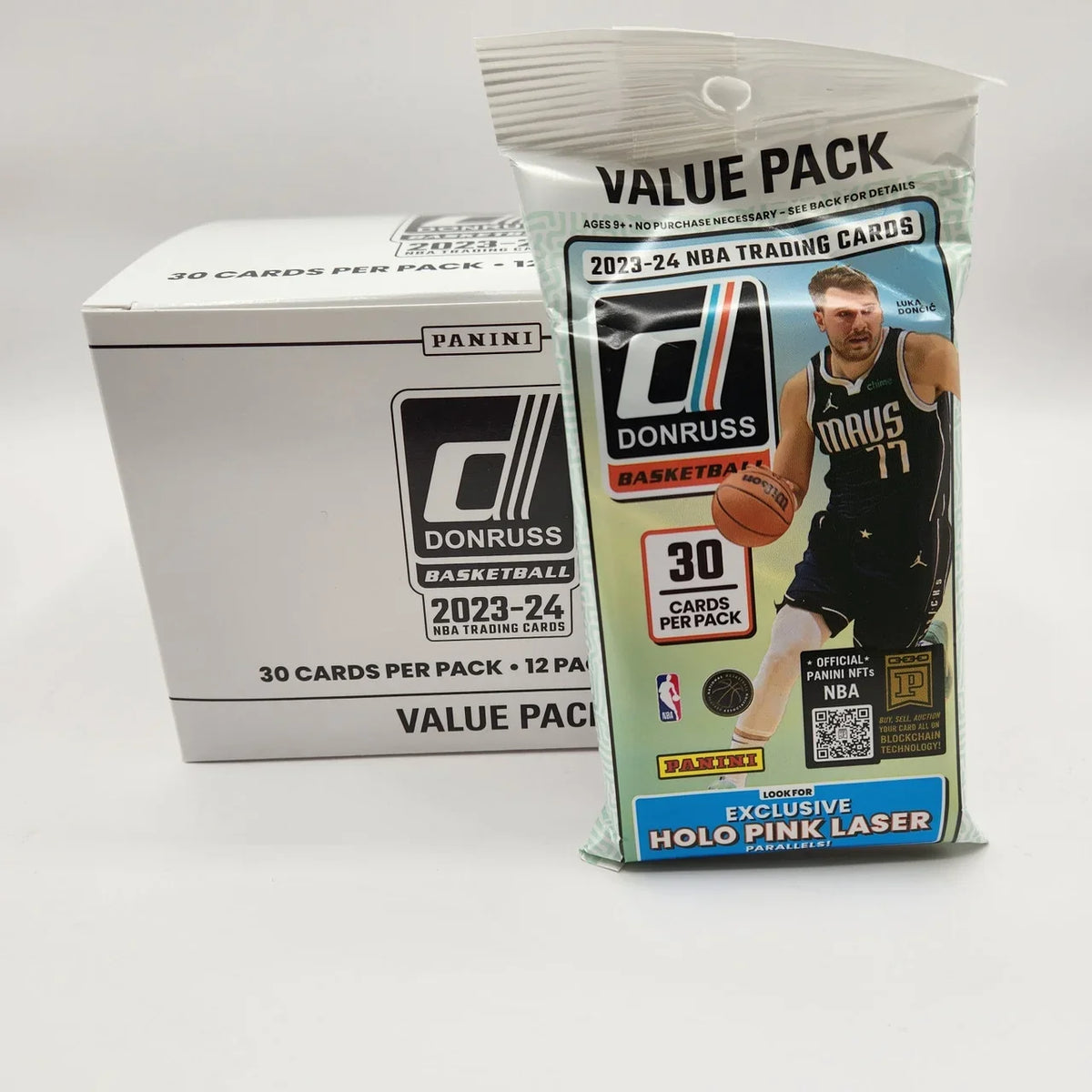 VALUE Box Trading Card Packs) Donruss (12 Panini NBA Basketball 2023-24