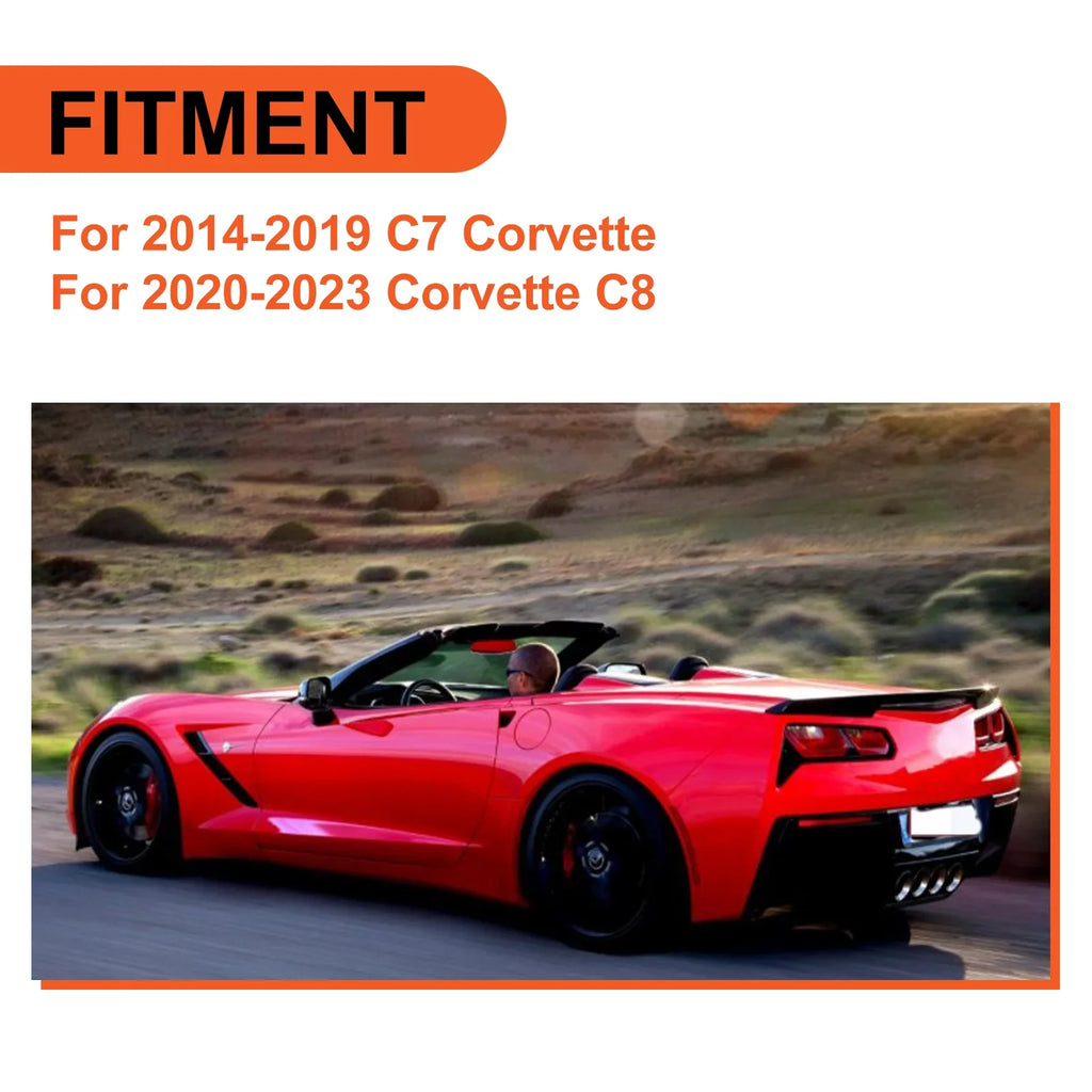 Rear for Tow Trailer GS ZR1 Corvette Hitch 15234068 Replaces 2014-2023 C8 Chevy C7 Hook Kojem Black Or Hook Front Steel Z06 Trunk