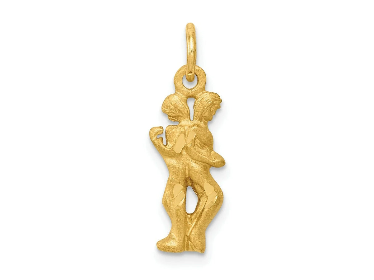 10 6 x kt Charm Yellow Gemini mm Zodiac Gold 20 Finejewelers FJC
