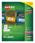 Permanent 3,000 2/3" TrueBlock (61533) ID Avery Adhesive, Labels, 1-3/4", x Technology, Durable Labels