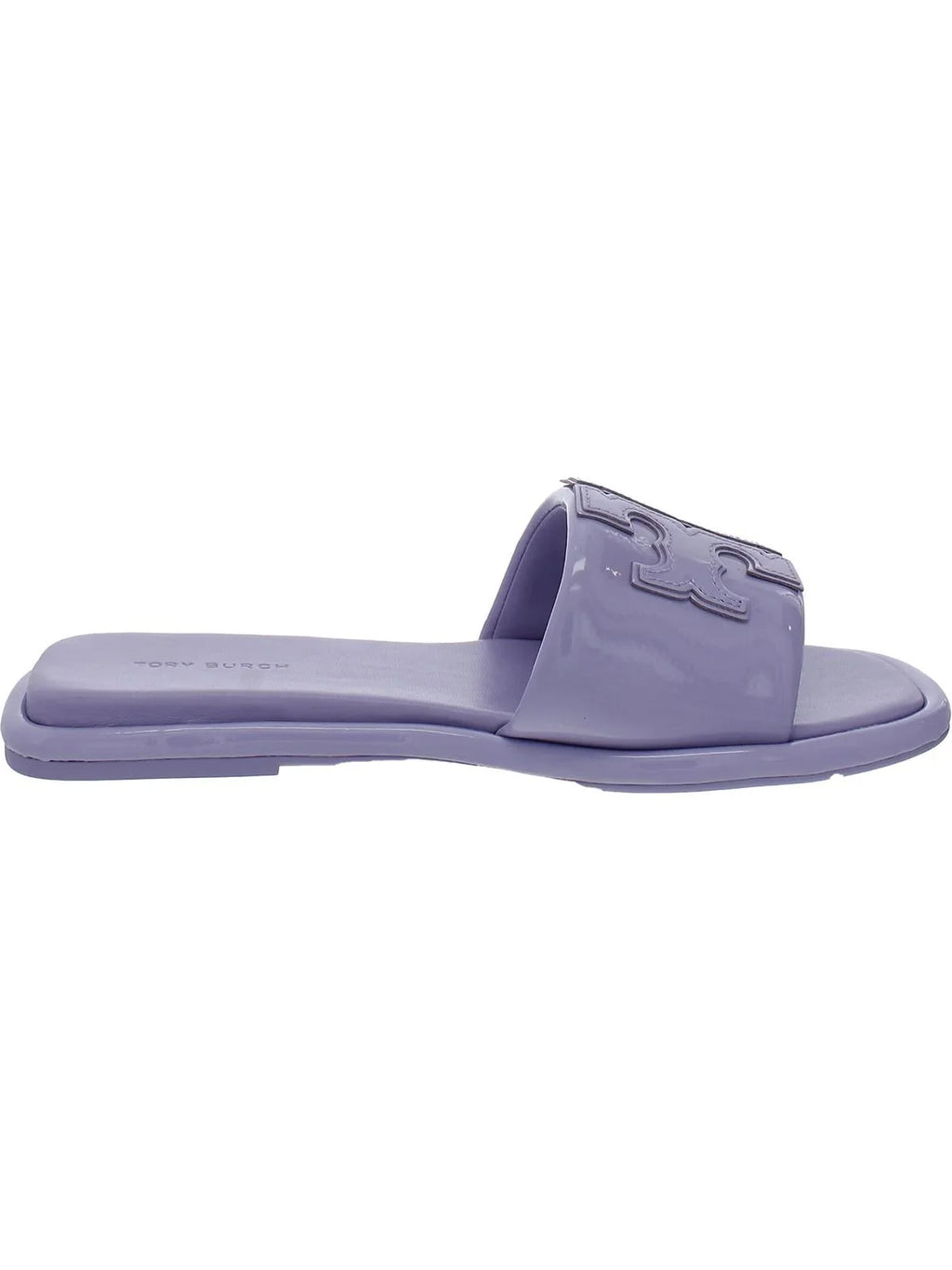 Sport Sandals Flat Double Burch Slide T Slides Leather Womens Tory