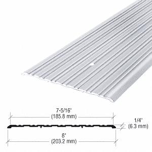 Aluminum Threshold 36-1/2" Saddle Length CRL 8" 492A36 - Commercial