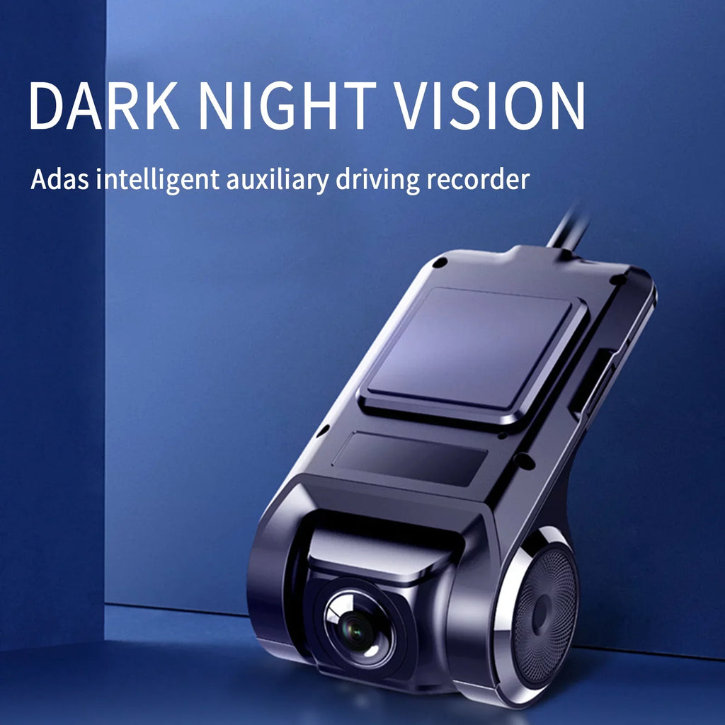Detection Dash DVR Cycle Motion G-sensor Cam ADAS Player Android USB Recording