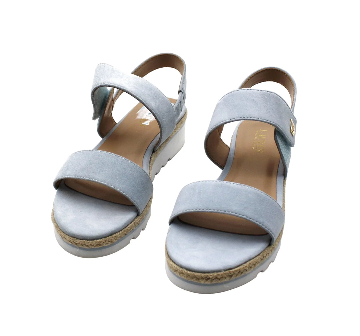 (Size Ralph 8.5 Lauren US) Jewelle Lauren Wedge Sandals
