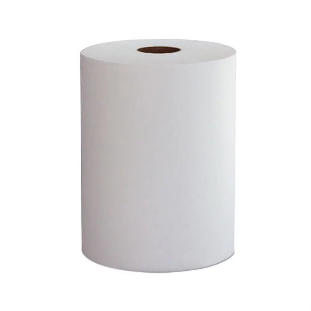 10" MORCON TISSUE 10 Towels Roll 6 x 1-Ply, Rolls/Carton White, Inch 800 ft,