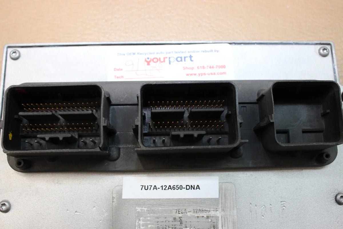 PCM PROBADA MILAN ENGINE ECM 3.0L COMPUTER PCM 07 ECU FUSION 7E5A-12A650-ALA