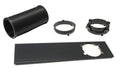 Air OEM AC Window Shipped Kit Black Toshiba With Conditioner RACPD1211CRC, Originally RAC-PD1211CRC Exhaust