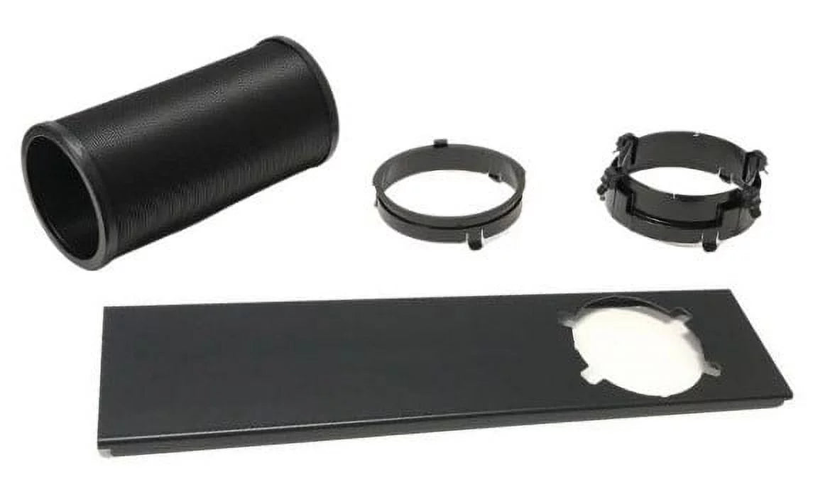 Air OEM AC Window Shipped Kit Black Toshiba With Conditioner RACPD1211CRC, Originally RAC-PD1211CRC Exhaust