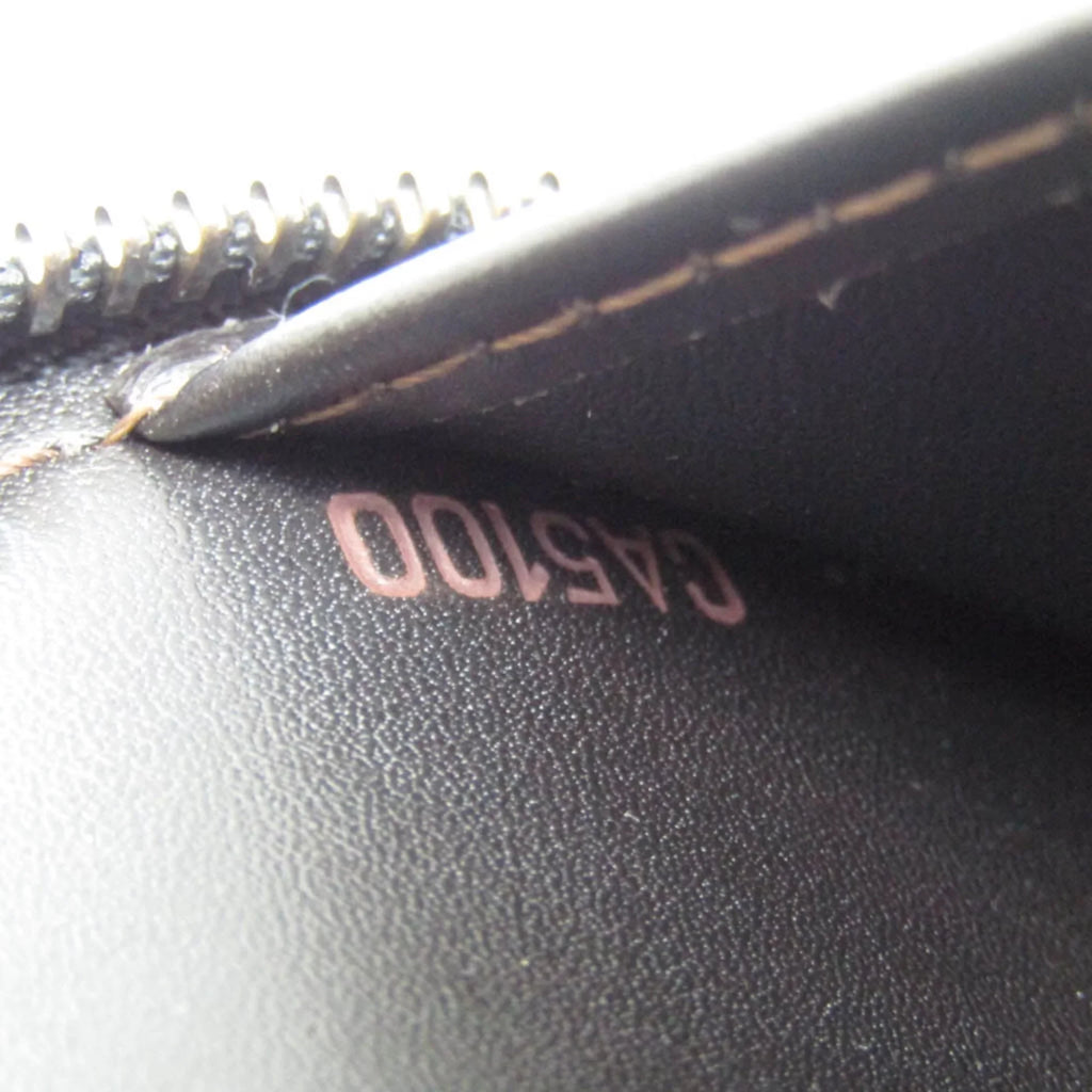 (bi-fold) M97025 Wallet Zippy Coffee Utah Organizer (Good) Pre-Owned Utah Men's Leather Long