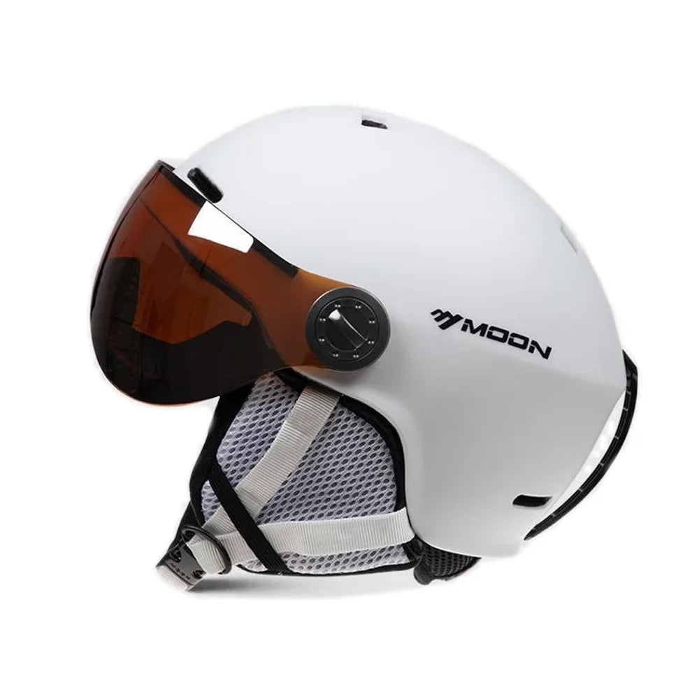 Windproof Skateboard Gear MOON Cycling Skiing Safety - Winter Snowboard Helmets
