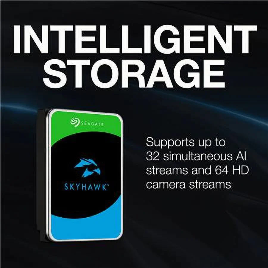 Seagate 512 drive - internal AI - 3 - SkyHawk 12 MB ST12000VE003 6Gb/s - 3.5" Hard - SATA with TB - - Data years Rescue Seagate buffer: Recovery