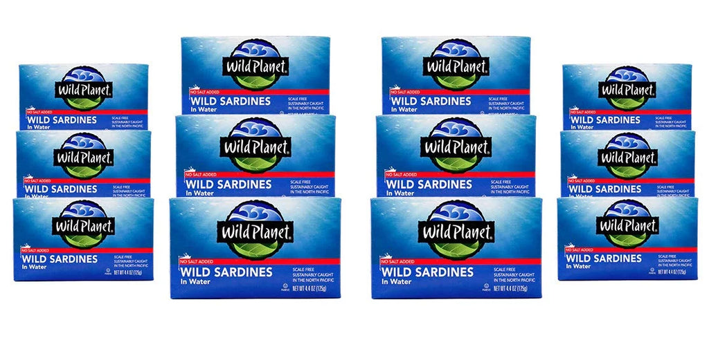 '- liquid In Case Wild Oz. 12 4.375 Of Sardines - Planet