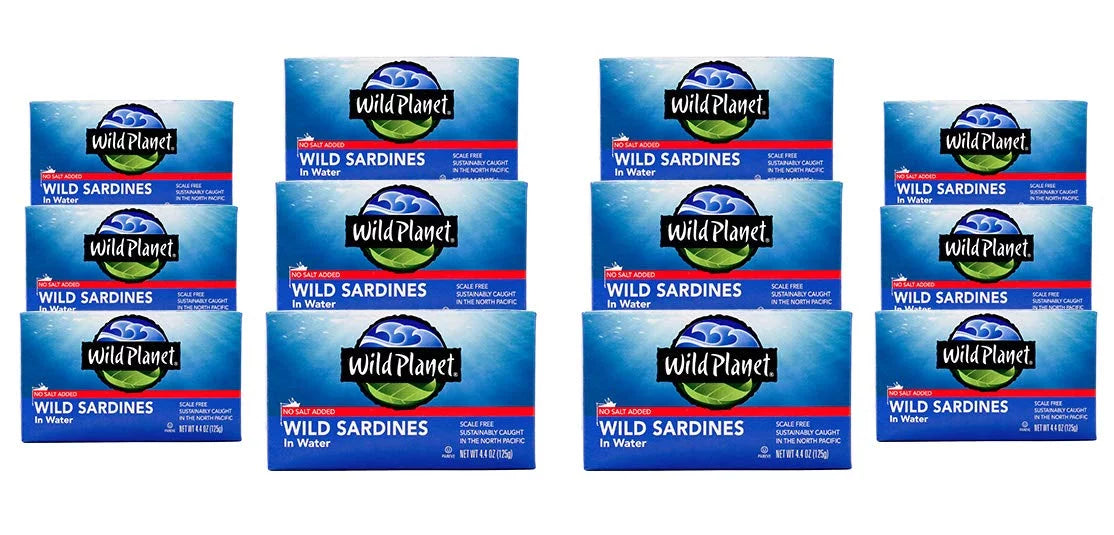'- liquid In Case Wild Oz. 12 4.375 Of Sardines - Planet